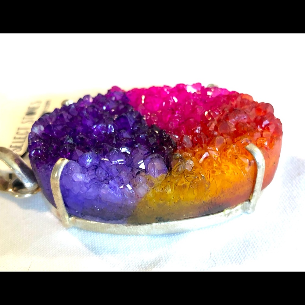Stunning Druzy Pendant